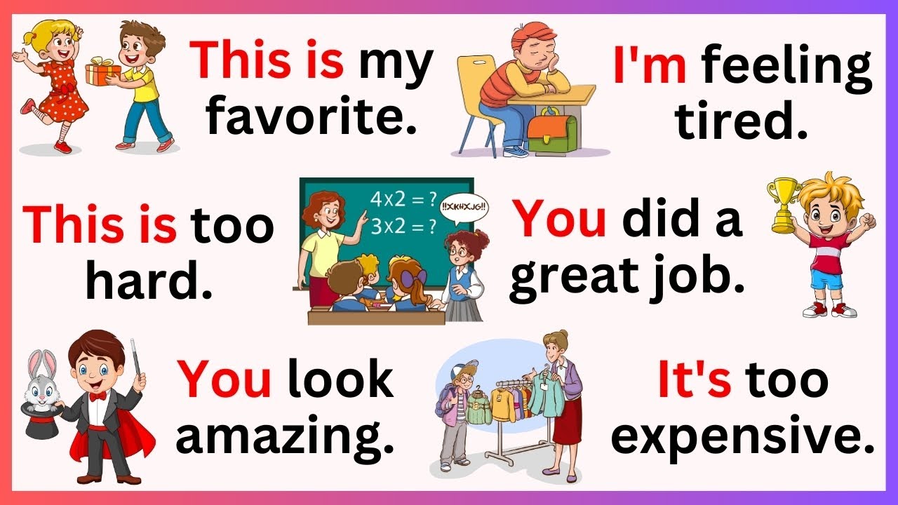 Improve English Speaking Practice | Daily Use English Sentences | Speak English With Kids