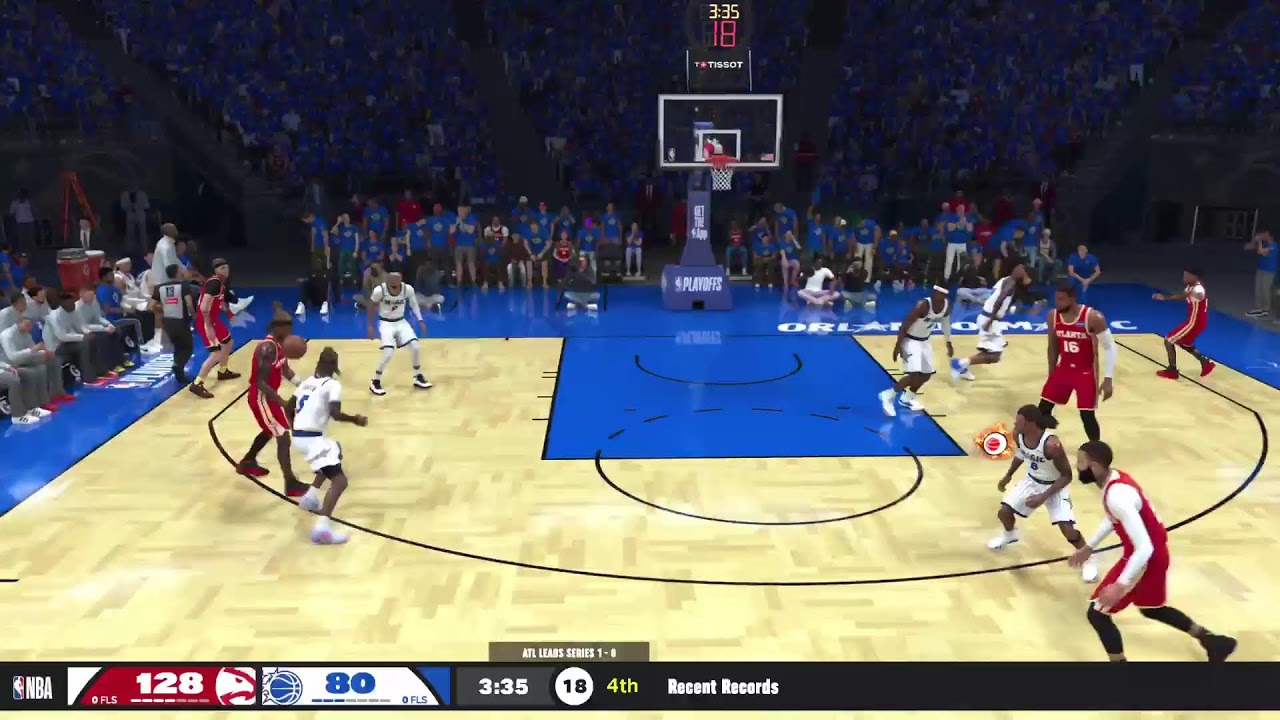 ABA SemiFinals Round 1 Game 2 Hawks vs Magics