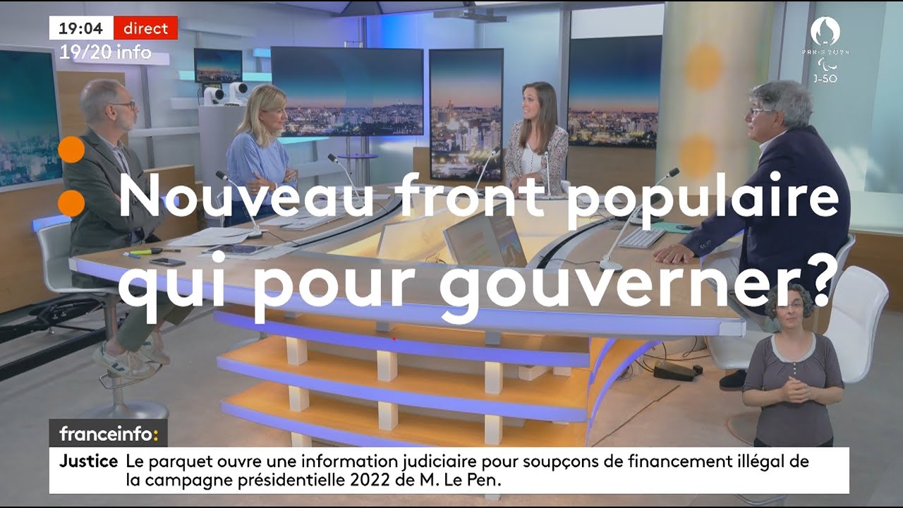 Gouvernement du Nouveau Front populaire : J’irai où c’est utile ! [Eric Coquerel sur France Info]