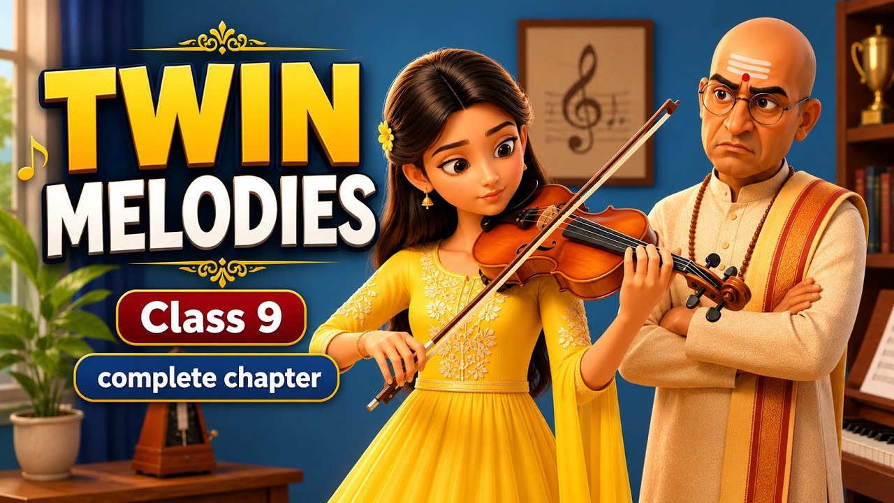 Twin Melodies || Class 9 || Chapter 6 || Kaveri book || Animated video || In Hindi