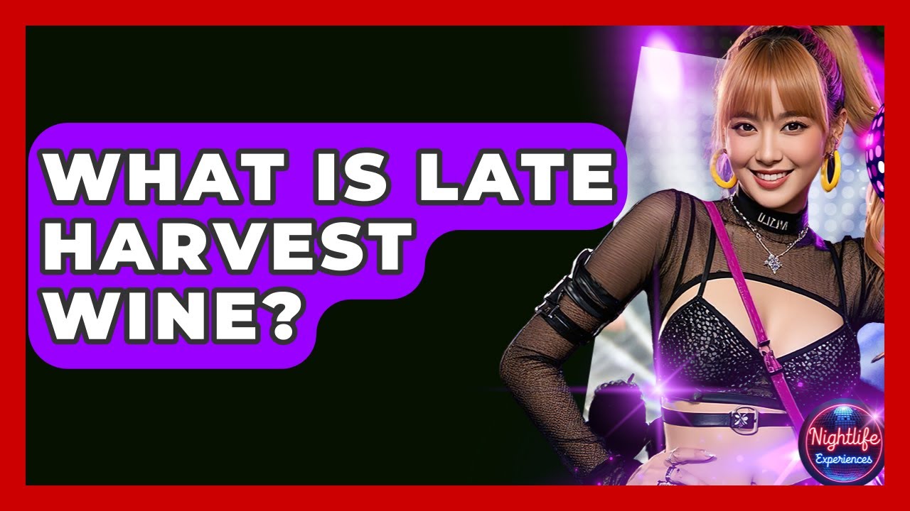 What Is Late Harvest Wine? - Nightlife Experiences