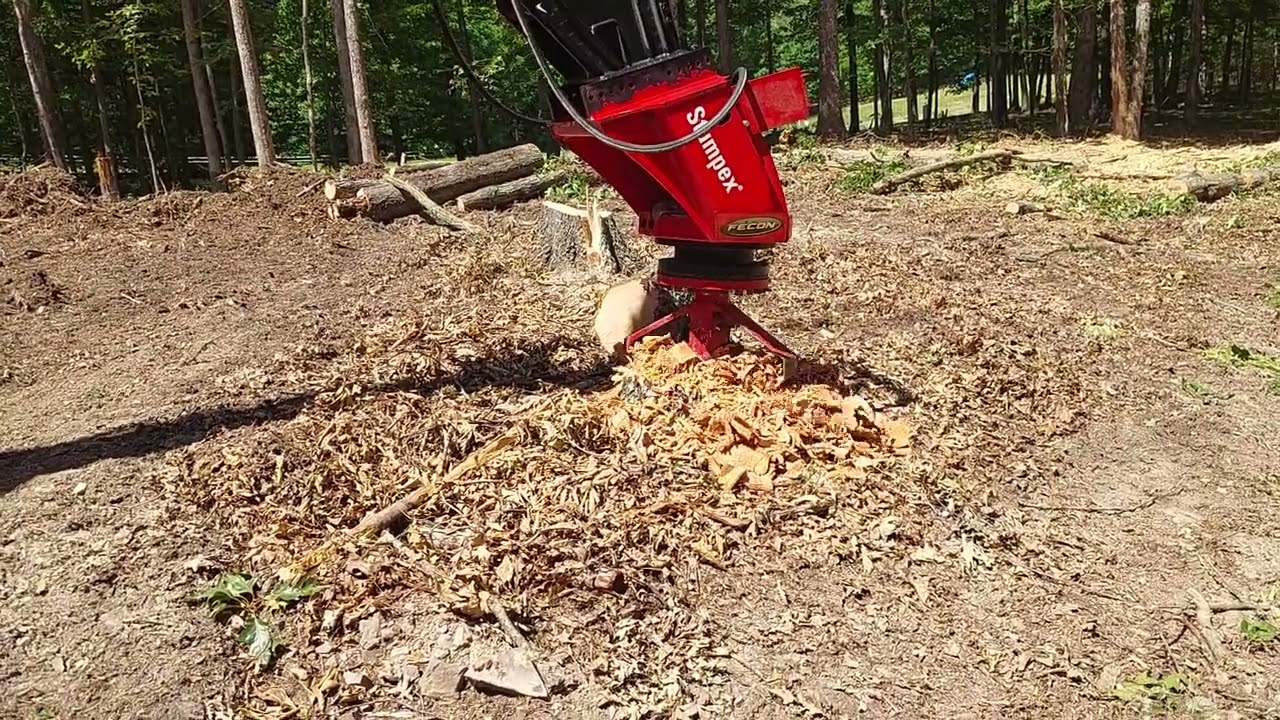 Fecon stumpex excavator, 20