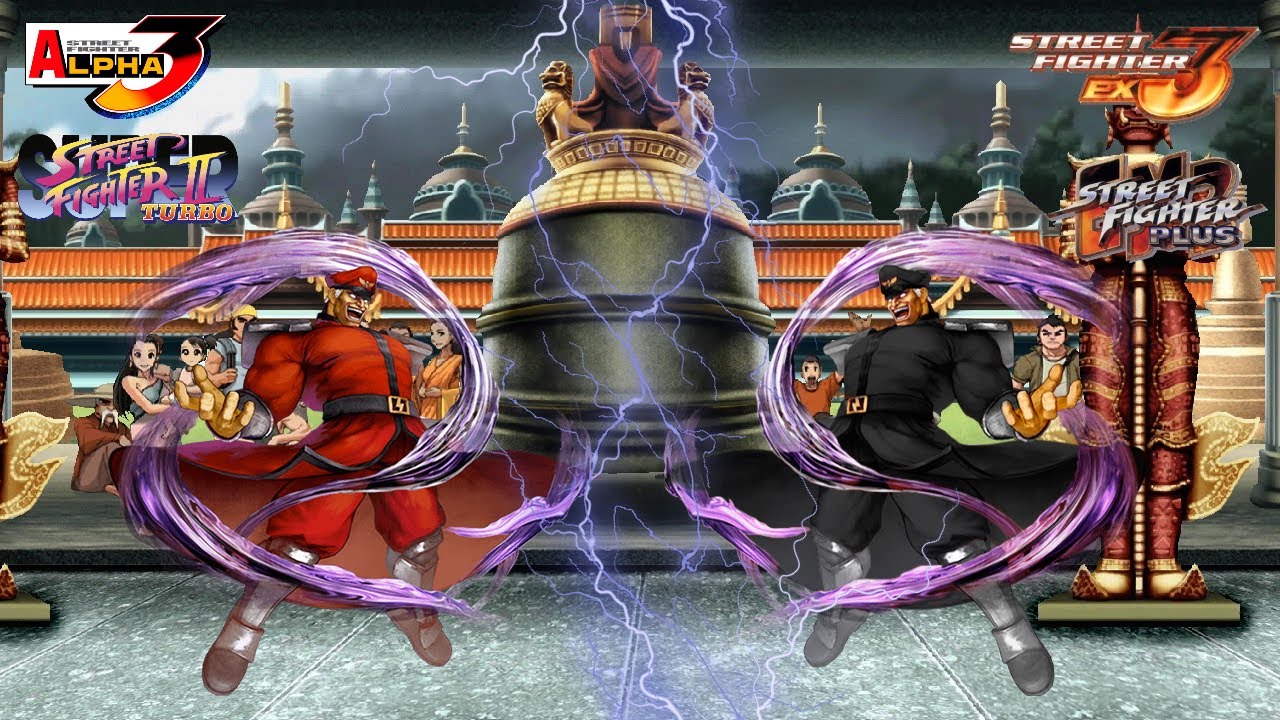 M.Bison vs Bison II l All Form l Street Fighter Epic Mirror Boss Battle