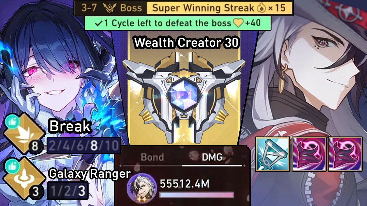 The Winner of This Expansion! The Dahlia & Boothill With Break & Galaxy Ranger Bond | Currency Wars