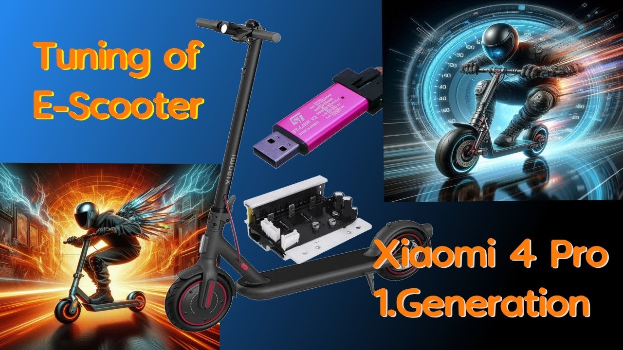 E-Scooter Tuning of Xiaomi 4 Pro - 1.Gen
