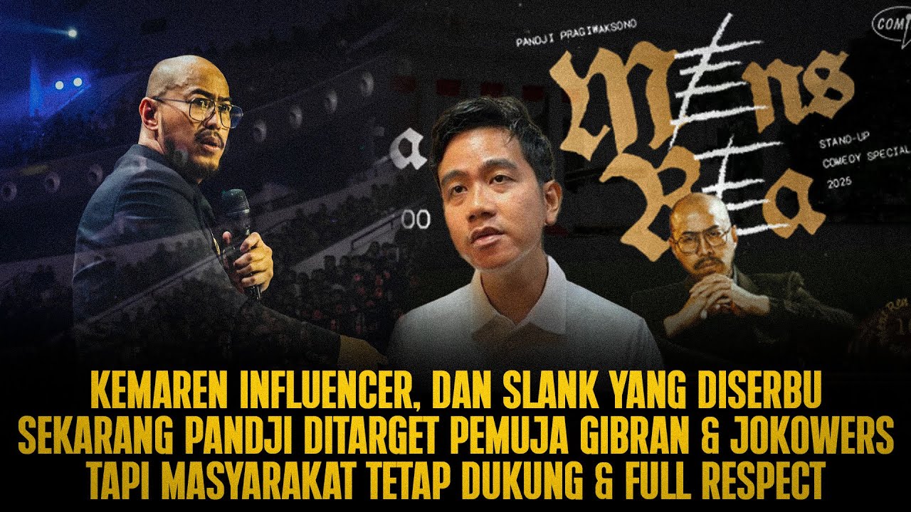PANDJI & SLANK DISERBU PEMUJA GIBRAN DAN JOKOWERS, TAPI MASYARAKAT TETEP SUPPORT FULL