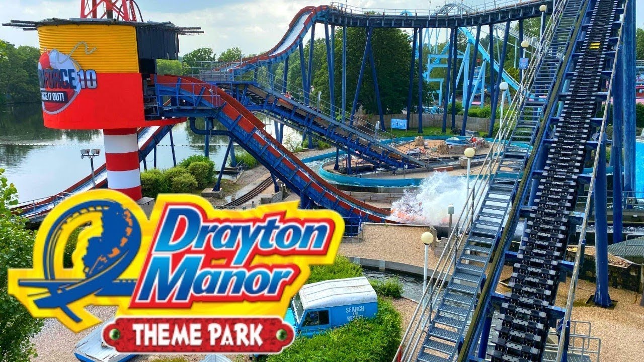 Drayton Manor Theme Park August2022/ Theme park worldwide/ Birmingham#draytonmanor#themepark/#rides