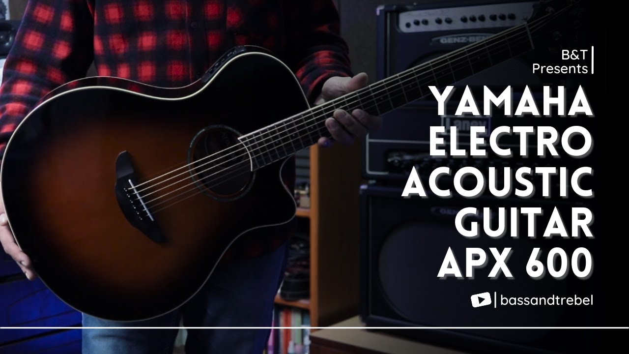 Yamaha APX 600 Electro-Acoustic Guitar | Bass & Treble Nepal