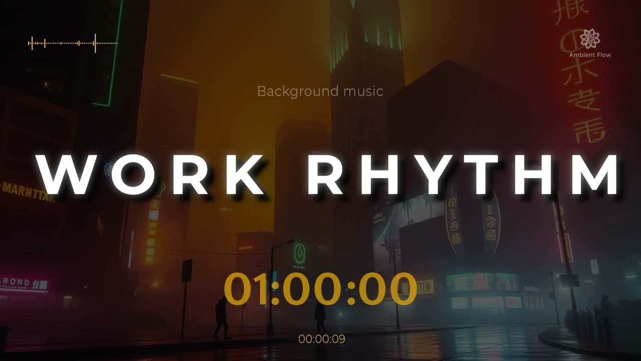 Dynamic Energy &ndash; Peak Productivity Time  (OHWT Music) #AmbientFlow