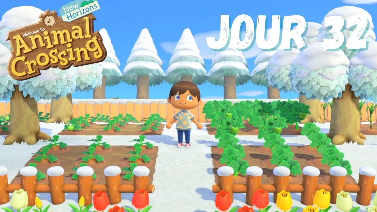 JOUR 32 SUR PISTACHE - NORMCORE ANIMAL CROSSING NEW HORIZONS 🤗 🌸