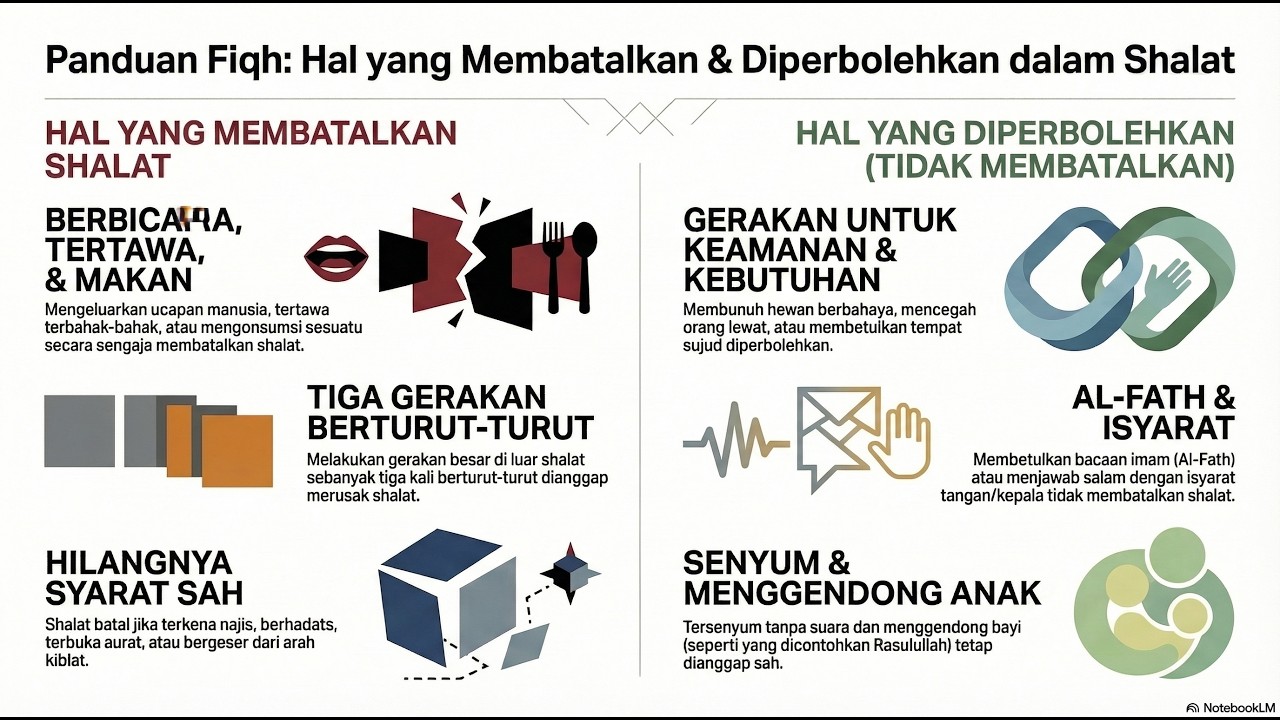 Apa yang Membatalkan Shalat