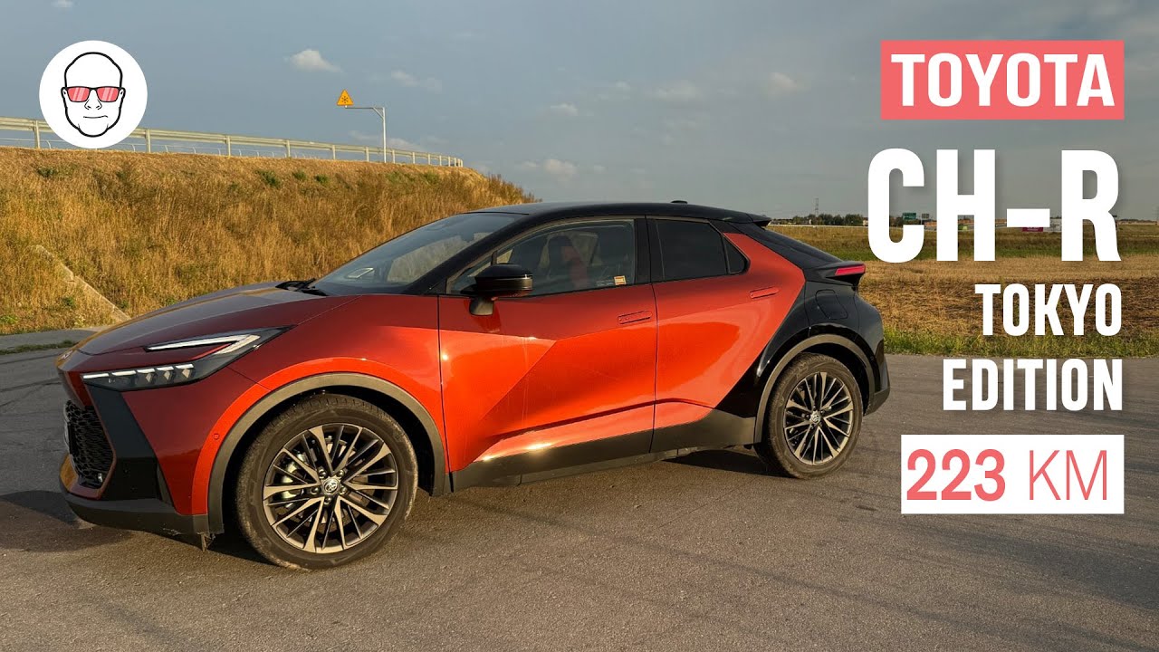 Toyota C-HR Dynamic Force Hybrid Plug In 223 e-CVT Tokyo Edition test PL Pertyn Ględzi