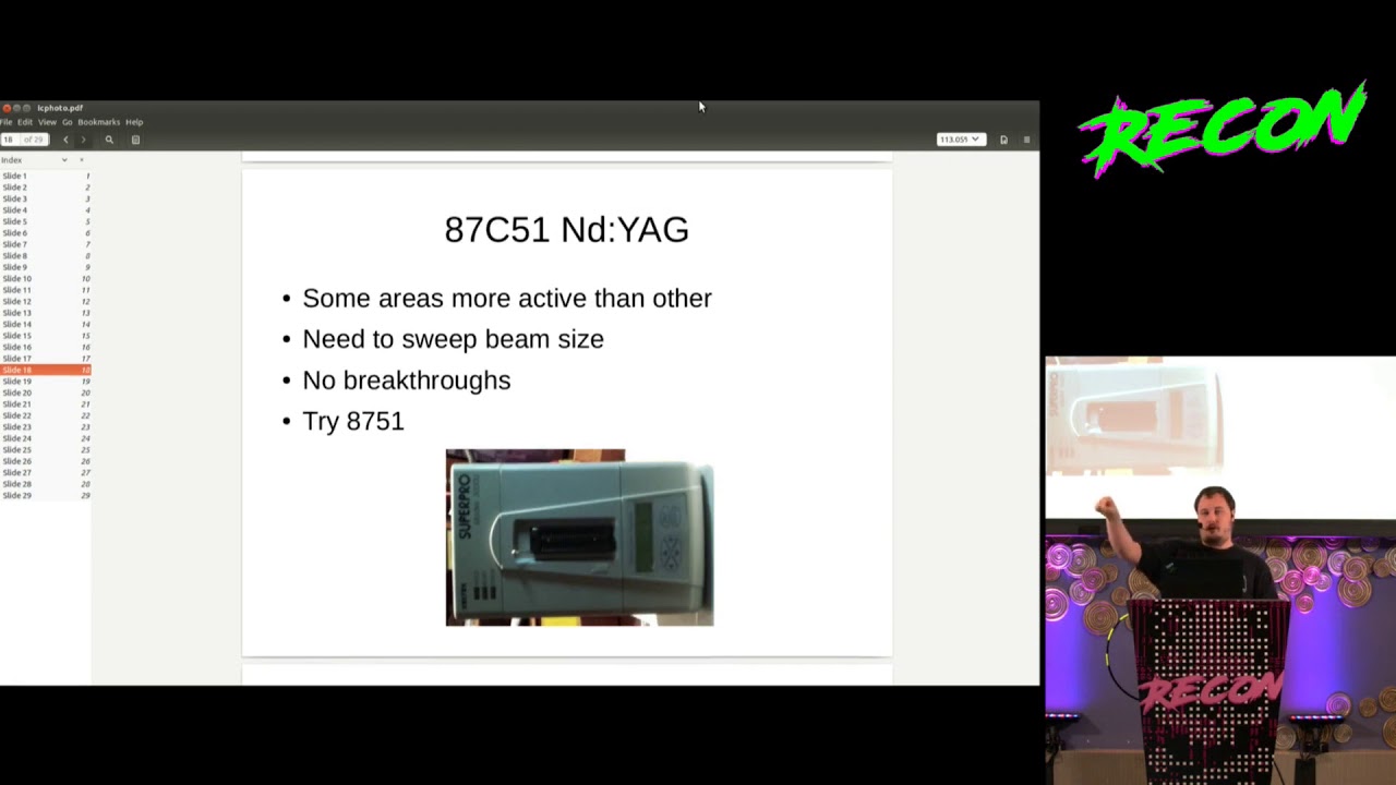 RECON 2017 - Silicon Photonics (John Mcmaster)
