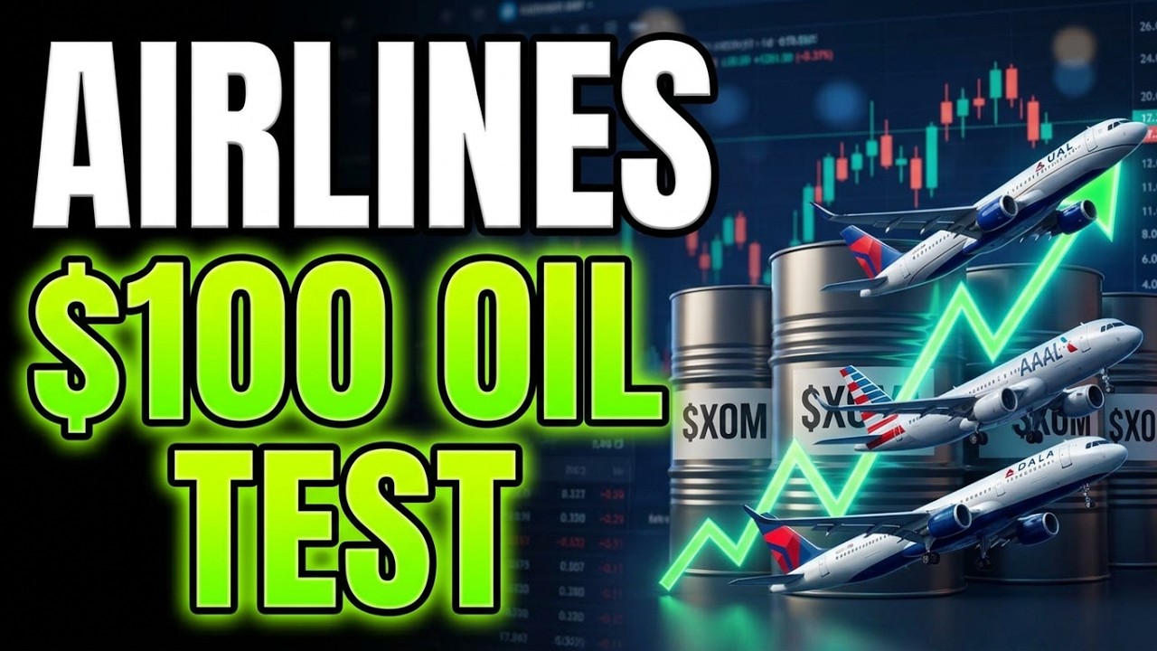 $UAL, $AAL и $DAL: Нефть по $100 пошатнула их, но не выбила из колеи
