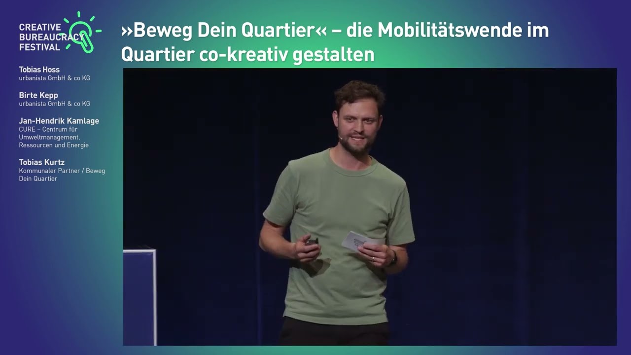 »Beweg Dein Quartier« – die Mobilitätswende im Quartier co-kreativ gestalten