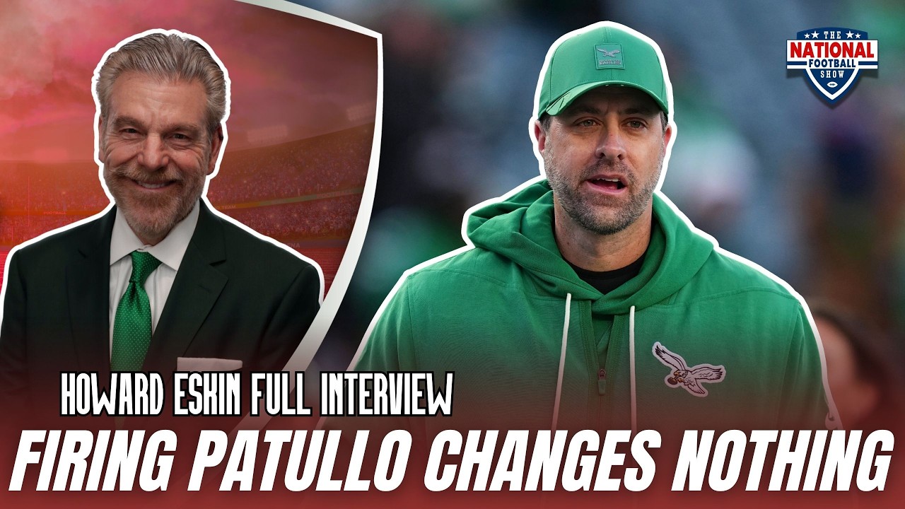 Howard Eskin Gives BOLD Reaction to Eagles Firing Kevin Patullo, New OC Search, Jalen Hurts & more!