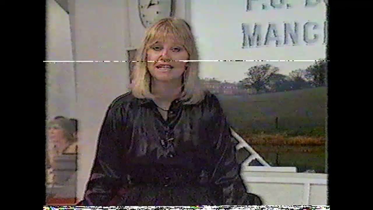 Judy Finnigan Presenting Scramble Granada TV 1985