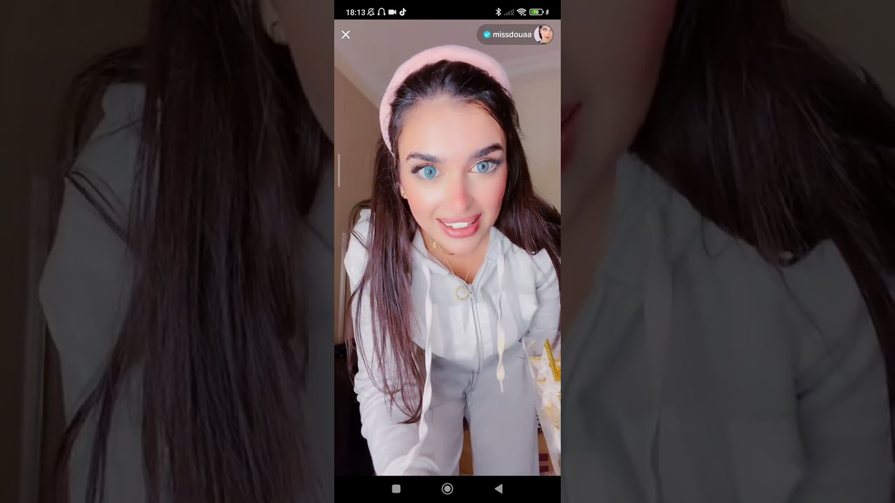 لايف (جزء التاني) ميس دعاء فتحت الهداية من فطوم  وسقوط مفاجئ لدعاء😂😂😭😍