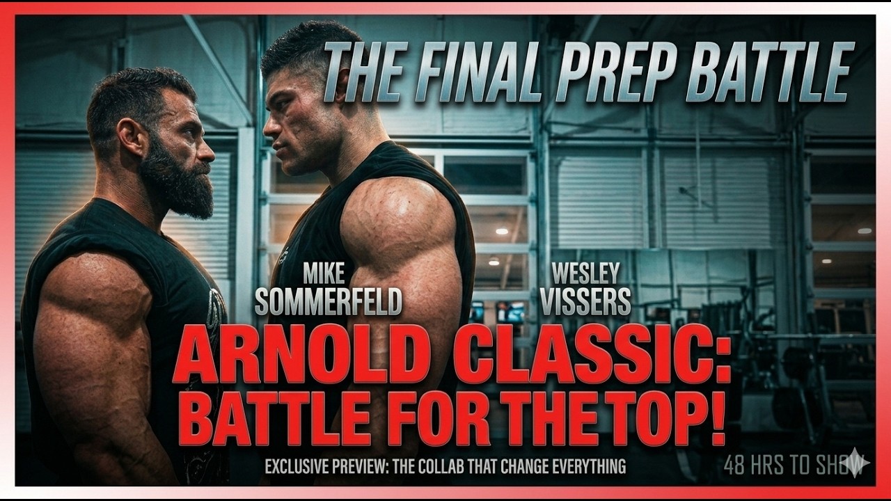 NO EGOS, JUST MUSCLE: Mike Sommerfeld x Wesley Vissers FINAL workout