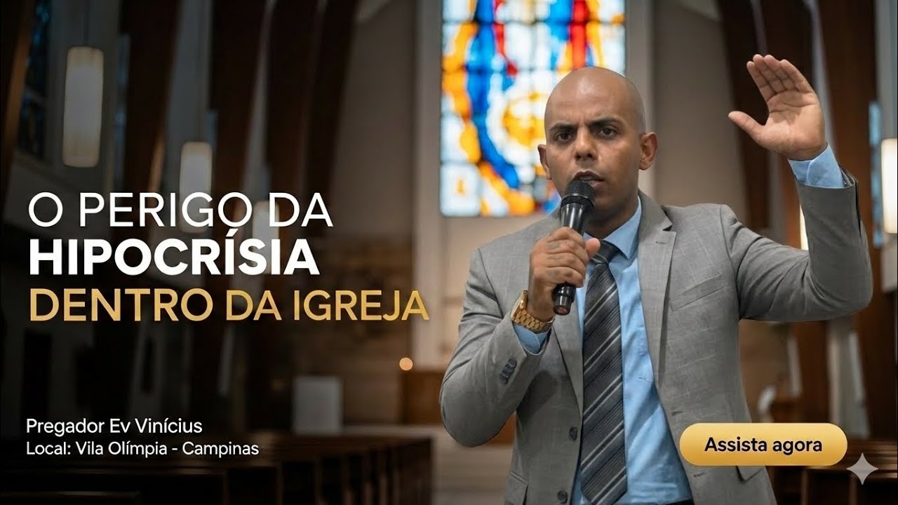 O PERIGO DA HIPOCRISIA DENTRO DA IGREJA - VILA OLÍMPIA CAMPINAS 