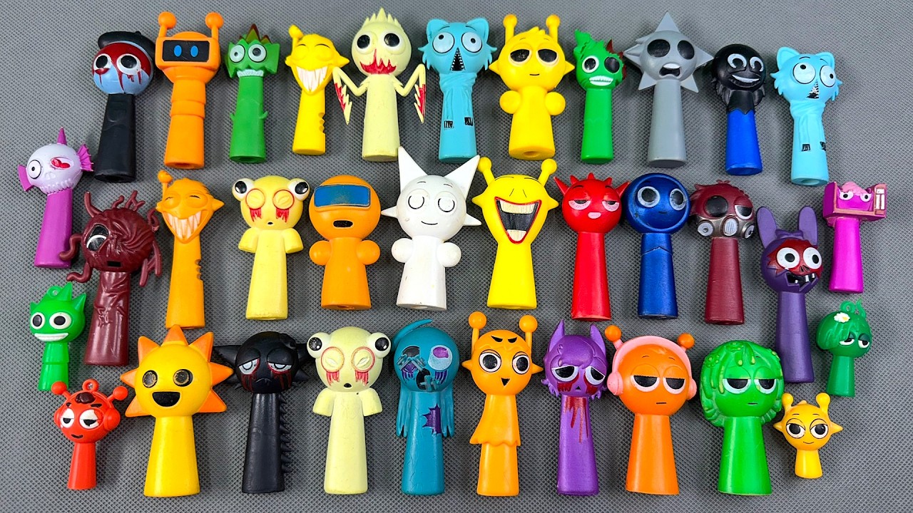 Incredibox Sprunki: Catching Raddy,Pinki,Mr.Bot,Garnold,Simon,Oren,Vineria,Tunner,Jevin! ASMR