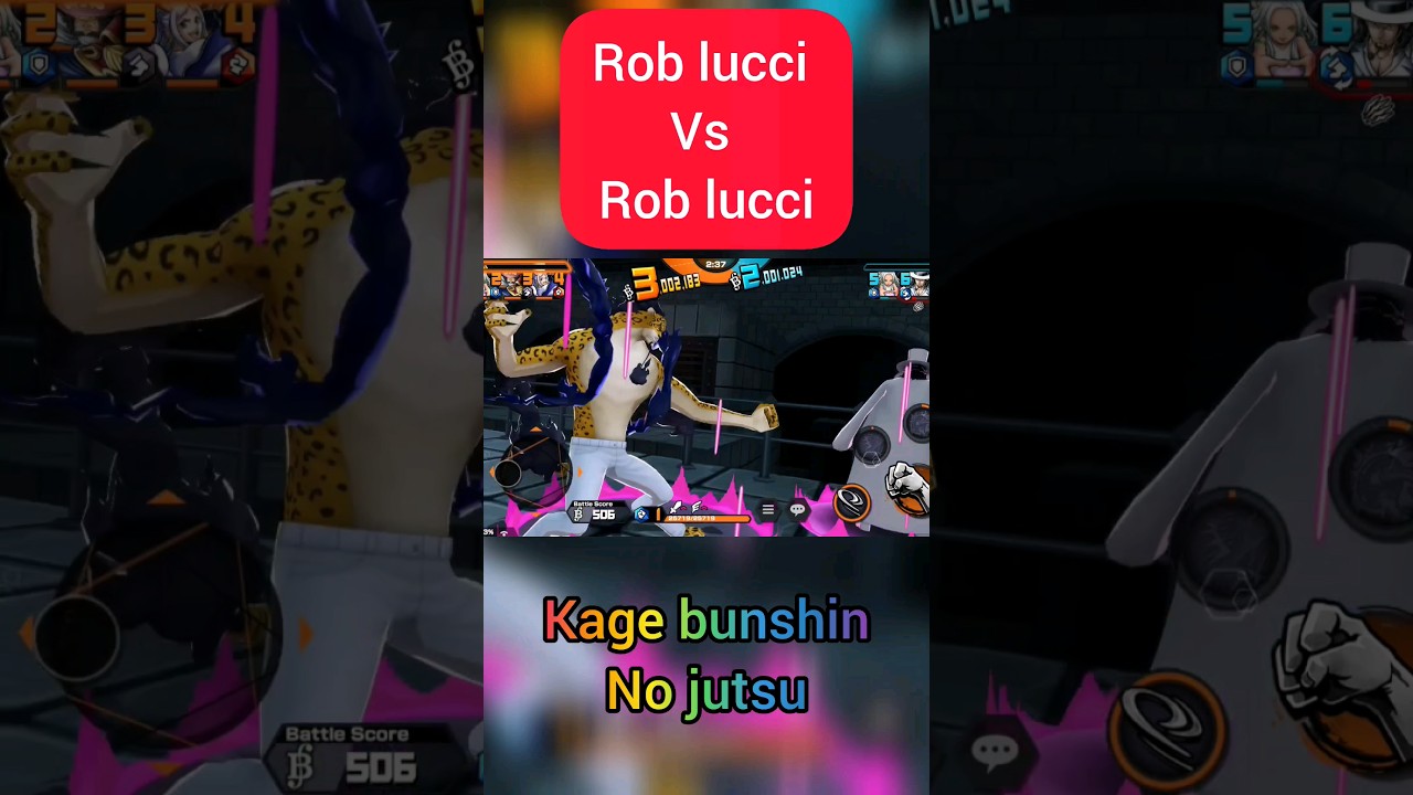 Rob Lucci vS Rob Lucci full fight💀 | One Piece Bounty Rush | OPBR