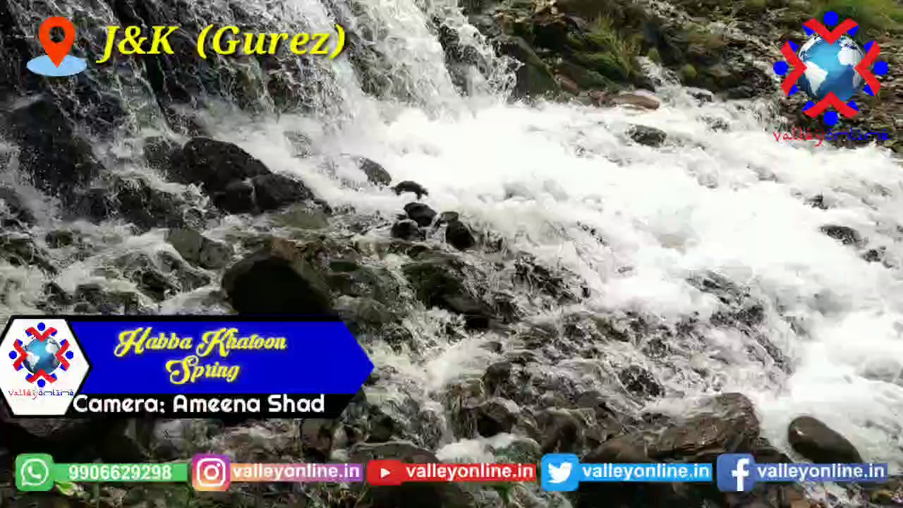 Watch: Famous Habba Khatoon Spring And Mountain In Gurez Valley of Kashmir