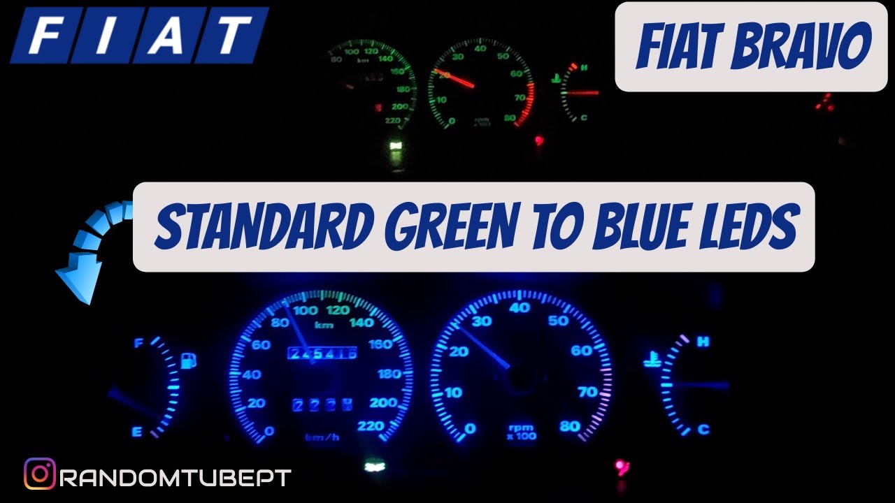 Fiat Bravo How to Replace Dashboard Lights (In Depth)