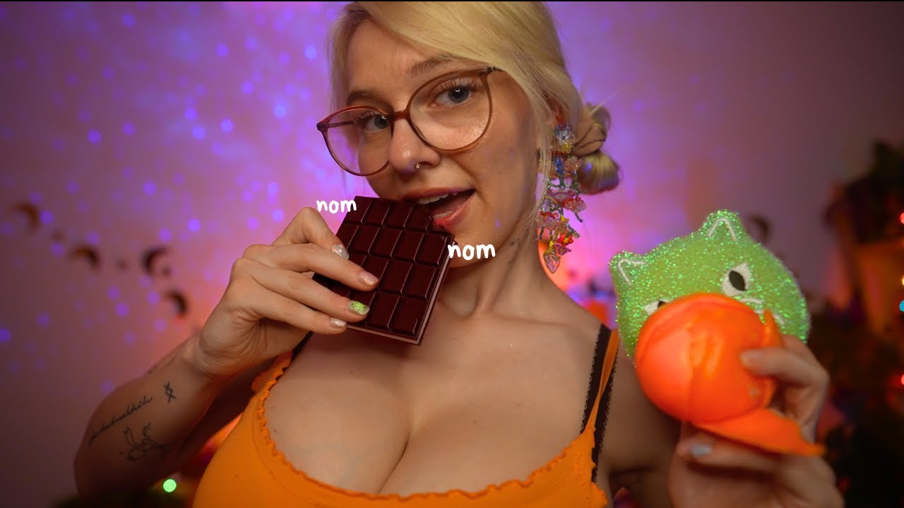 EATING My ASMR Triggers