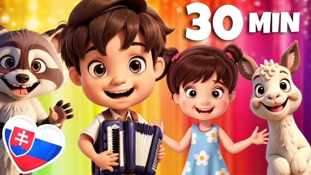 30 MINÚT DETSKÝCH PIESNÍ | Pesničky pre deti | BÉBA