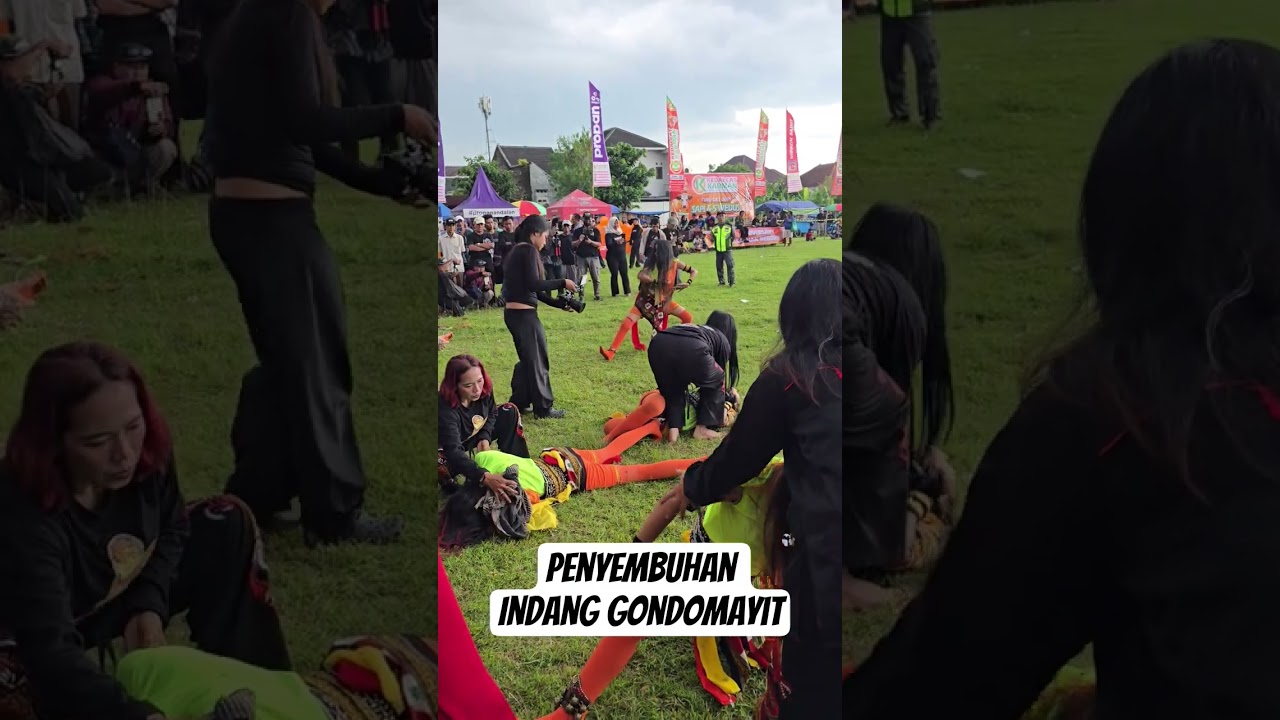 Ngeri!! penyembuhan indang gondomayit!! #ebegbanyumasancilacap #jaranan