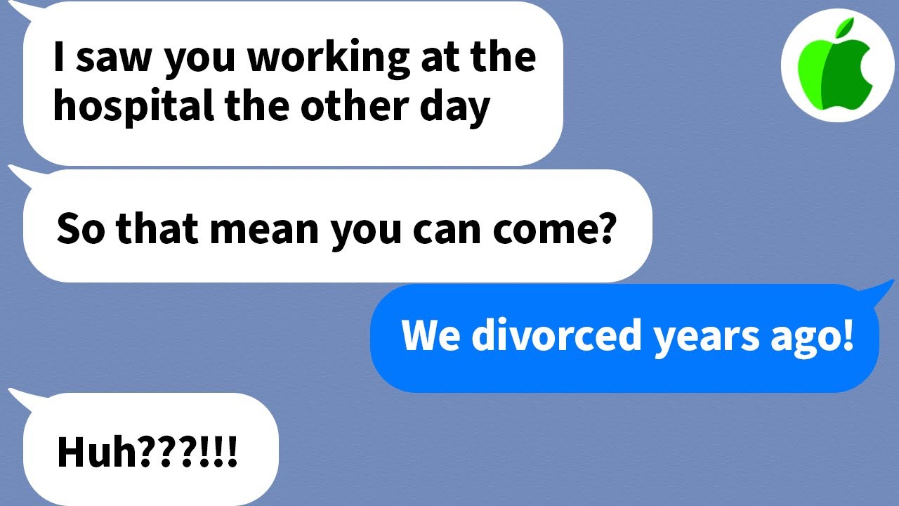 【Apple】My crazy Ex-Husband suddenly asked me to move back in with him to take care of his mother who