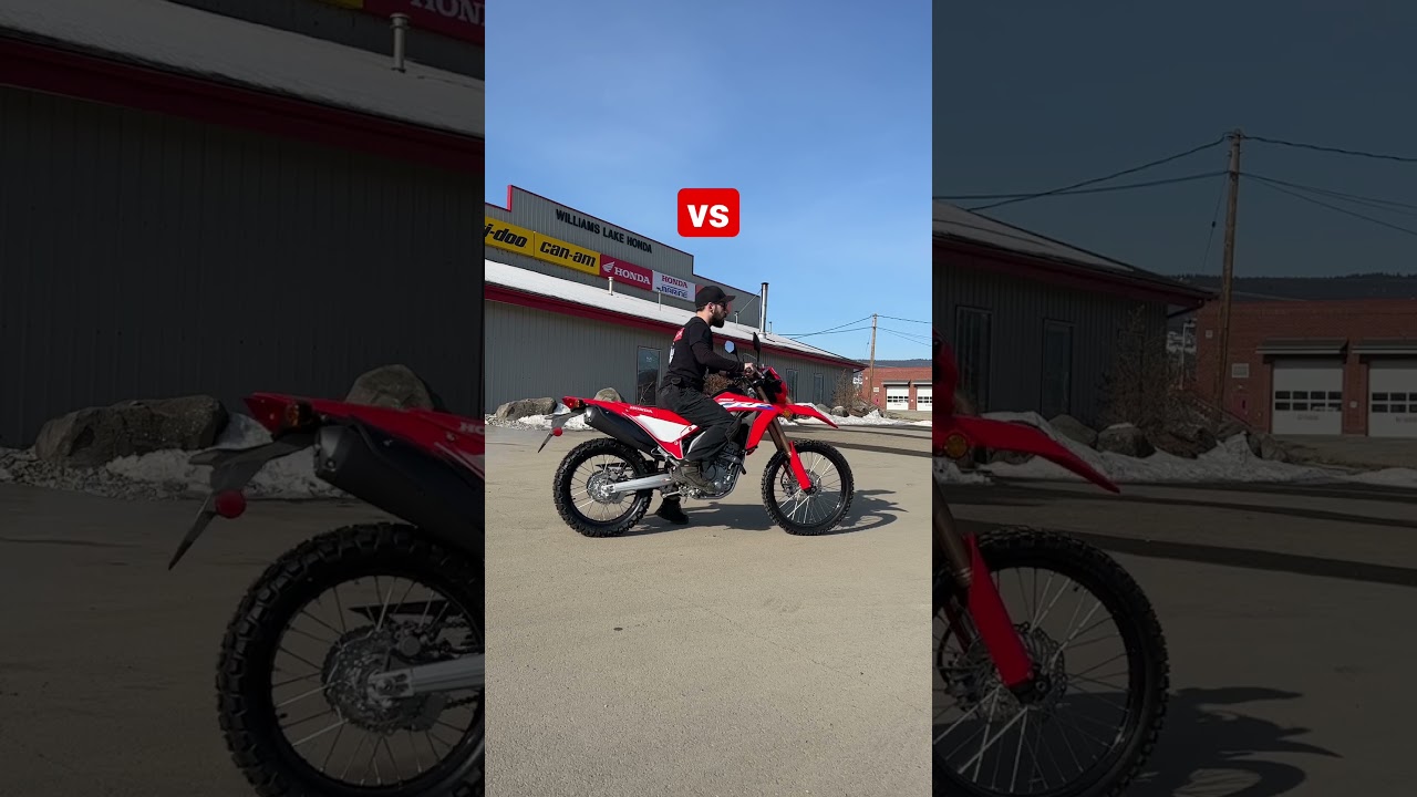 Honda CRF 300L vs CRF 300 RALLY Sound comparison / which one do you prefer? / MAX'S MOTO SHOP