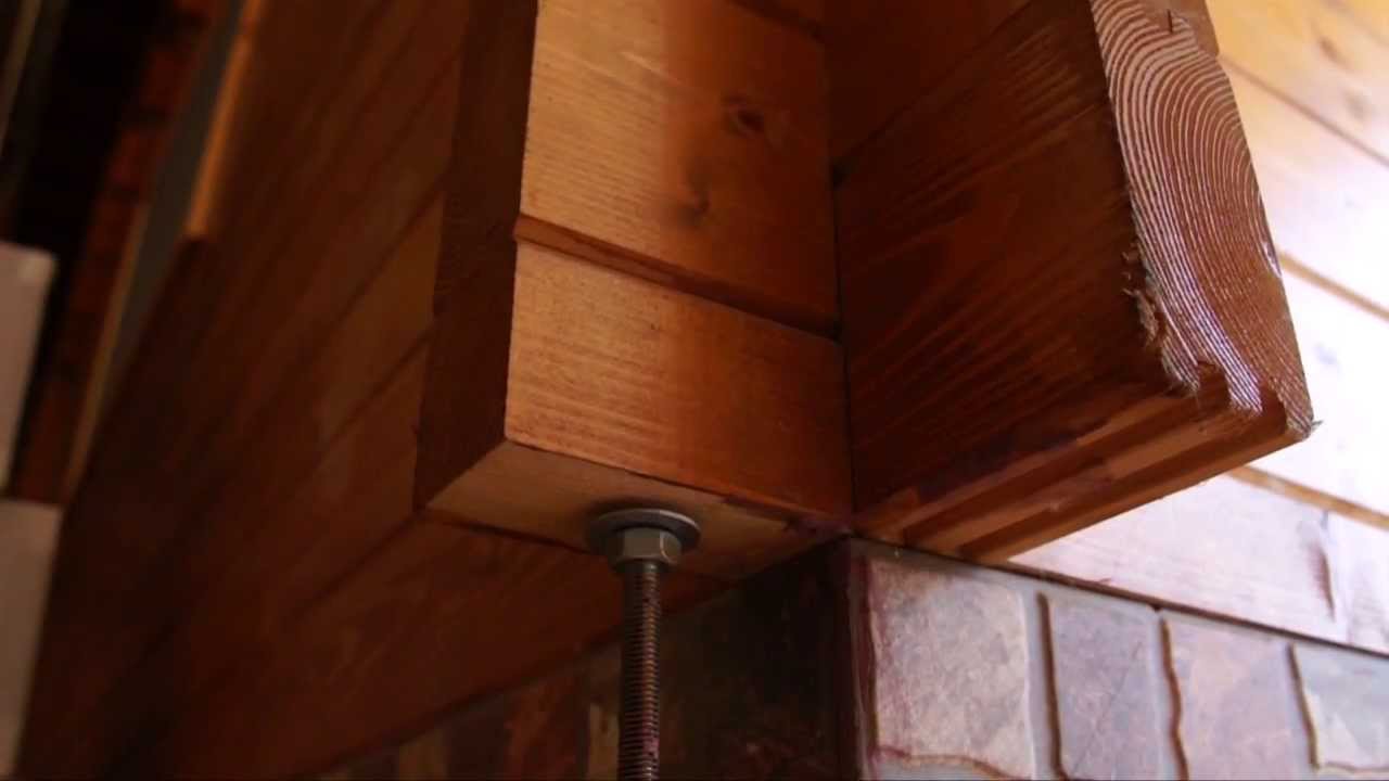 Protección contra el viento en las casas de madera