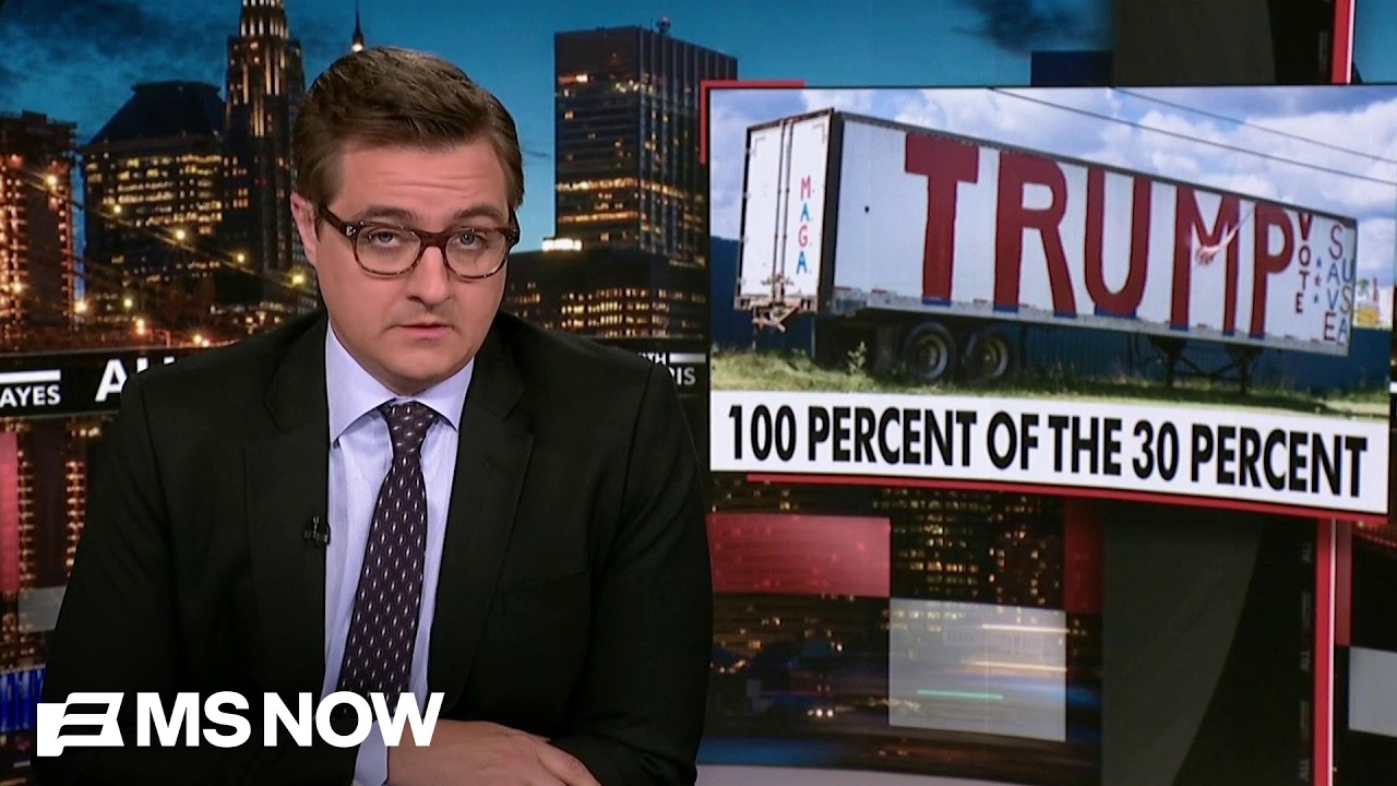 Hayes: The MAGA base is shrinking, but Trump&rsquo;s grip is tightening
