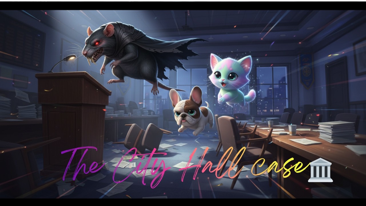 The Town Hall Mystery 🏛️✨  Epic Animal Adventure