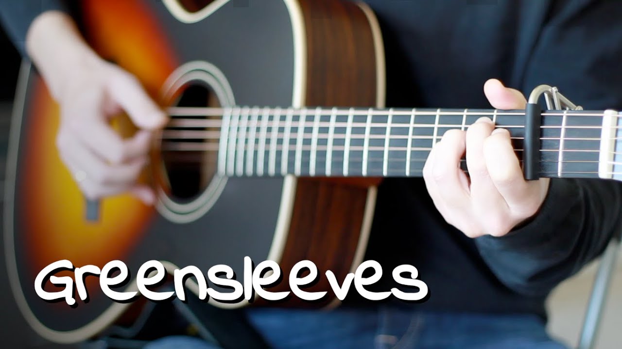 Greensleeves - Fingerstyle Acoustic Guitar + Tab