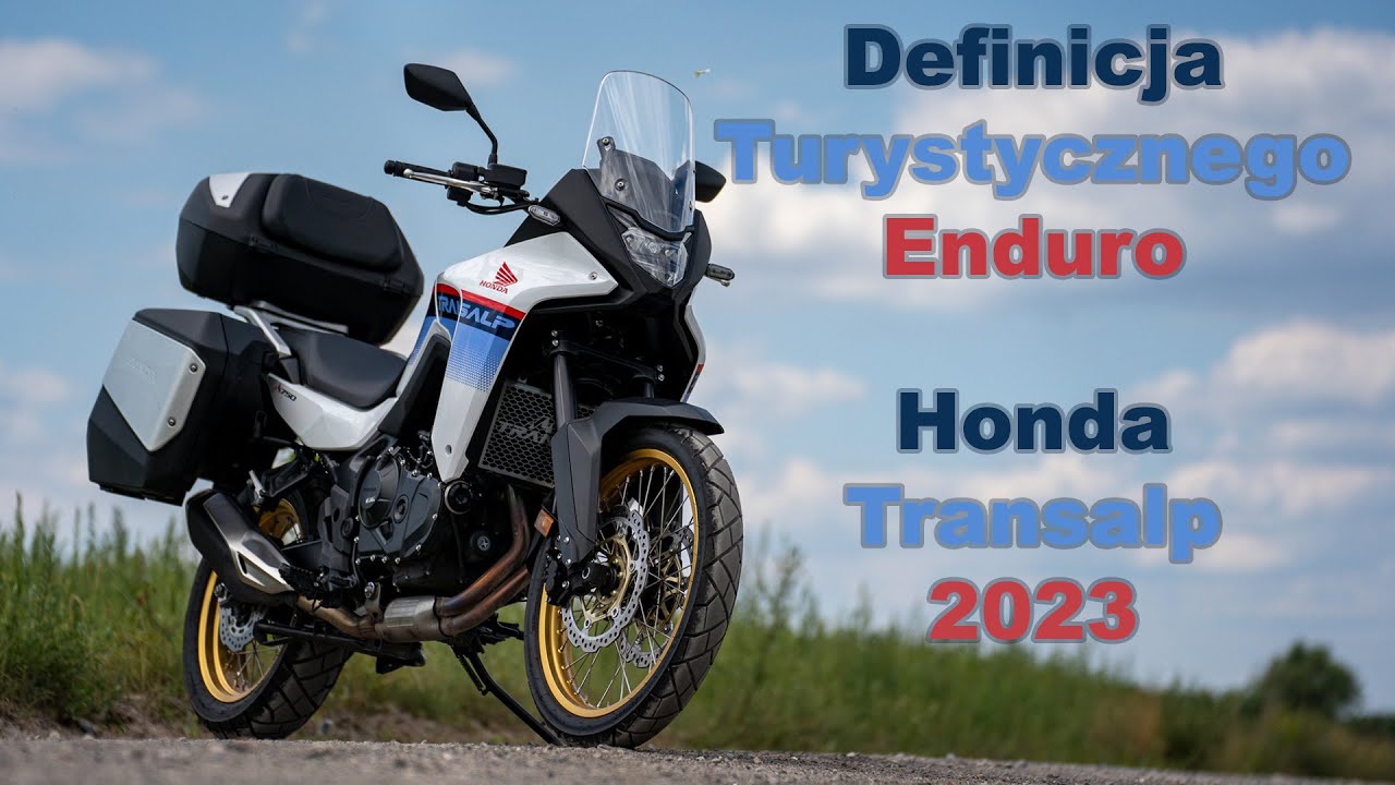 Definicja Turystycznego Enduro - Honda Transalp 750 2023