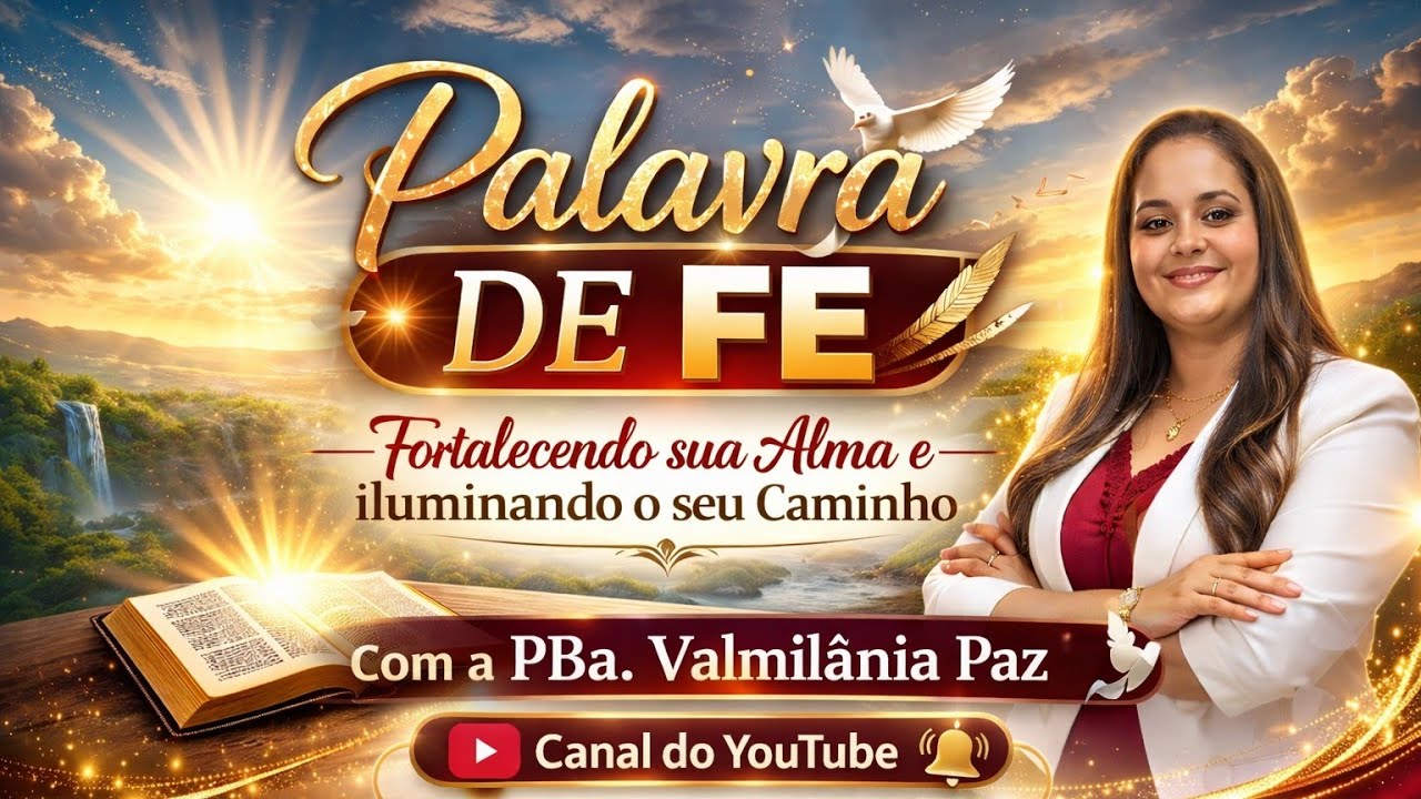  Que mensagem forte é de Deus - PBa Valmilânia Paz