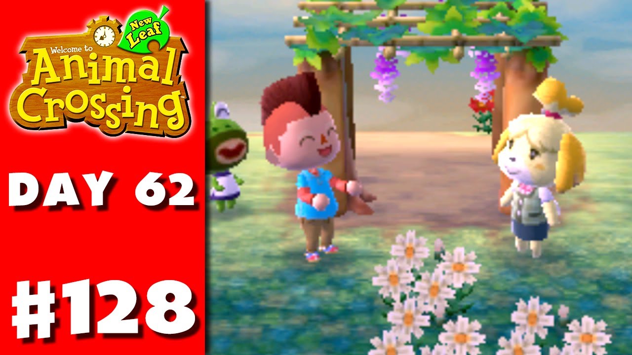 Animal Crossing: New Leaf - Part 128 - Wisteria Trellis (Nintendo 3DS Gameplay Walkthrough Day 62)