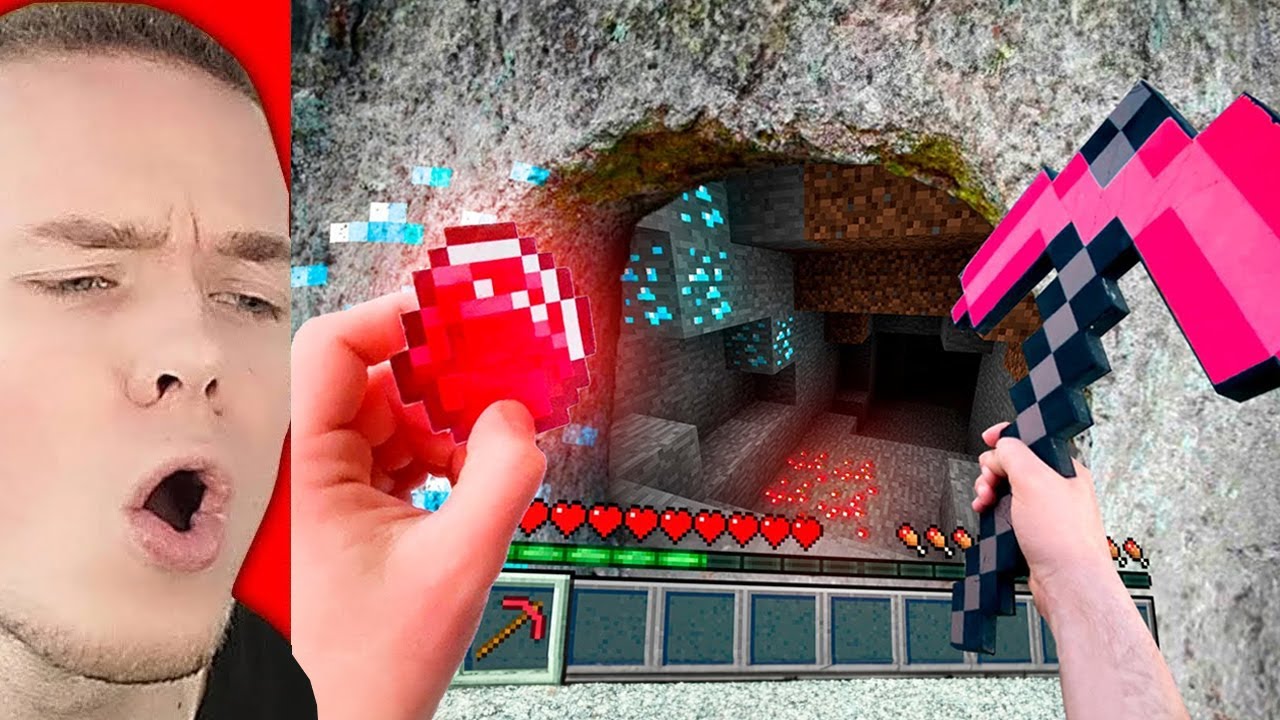 MINECRAFT SPIELEN in der REALITÄT! 😍