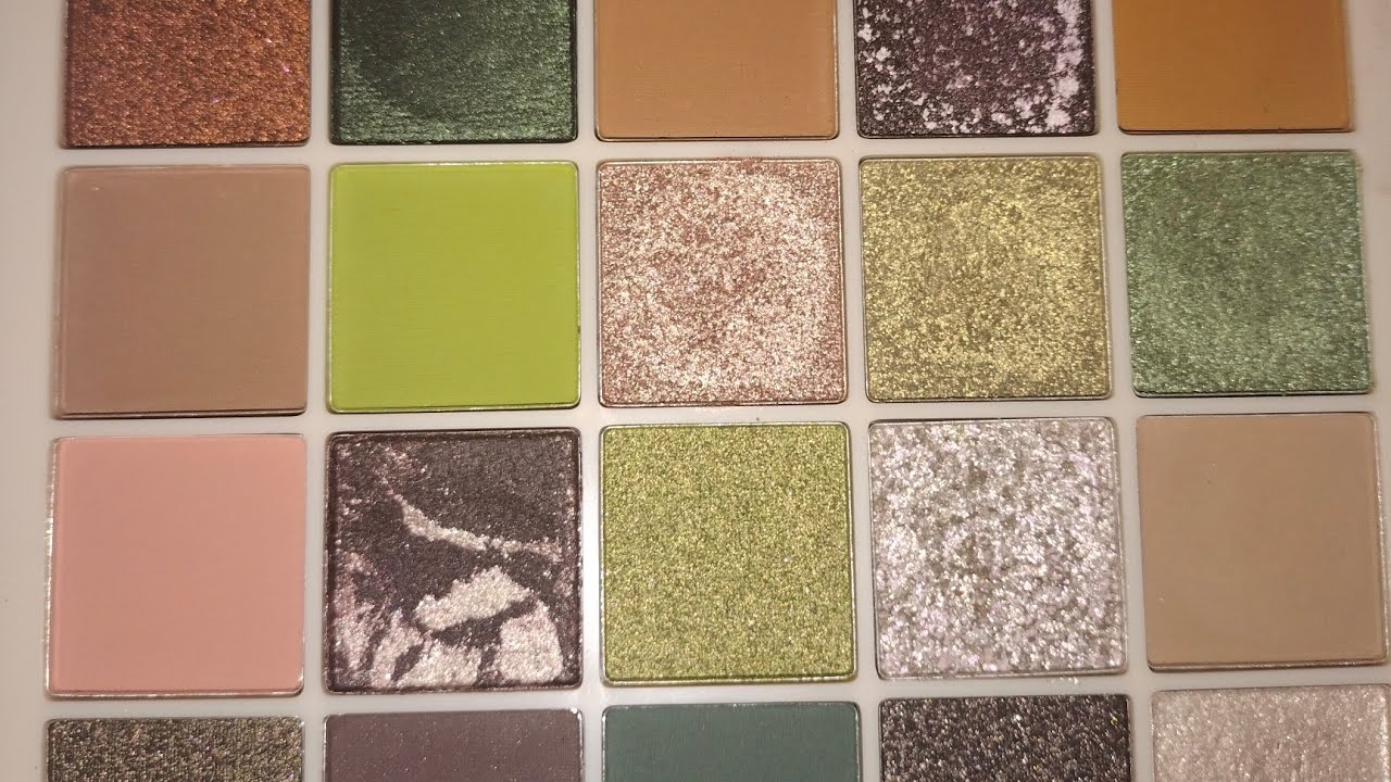 Maquillaje con la paleta de Technic en tonos verdes 