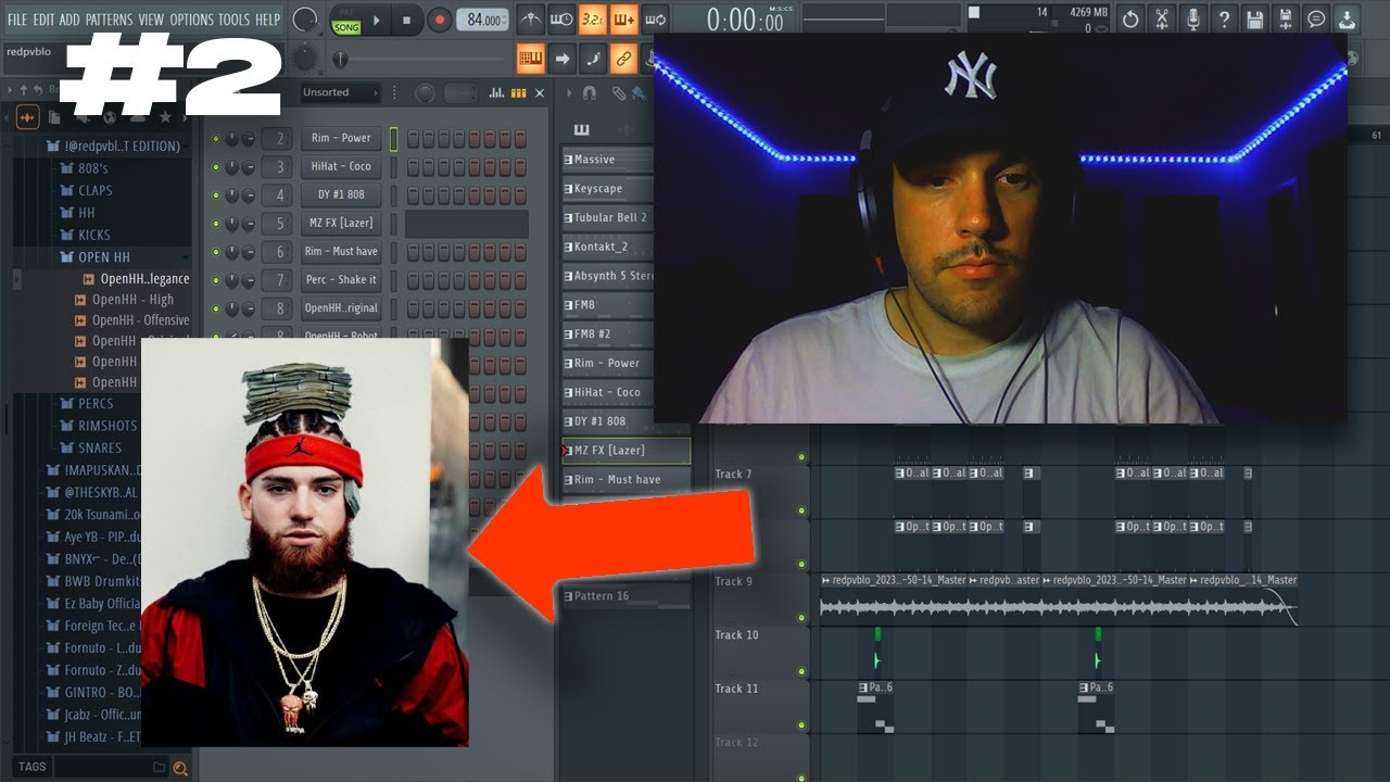 Hice un BEAT de TRAP estilo YOVNGCHIMI & HADES66 en FL Studio 21 DESDE CERO