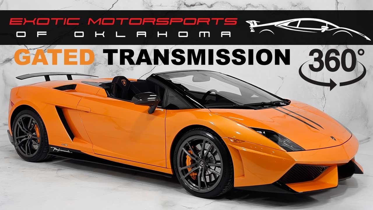 C1987 2012 LAMBORGHINI GALLARDO - GATED 6-SPEED CONVERSION OEM PARTS