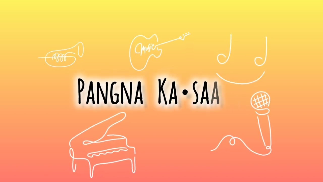 Pangna Ka•saa Karaoke with Lyrics || Nokpante Band