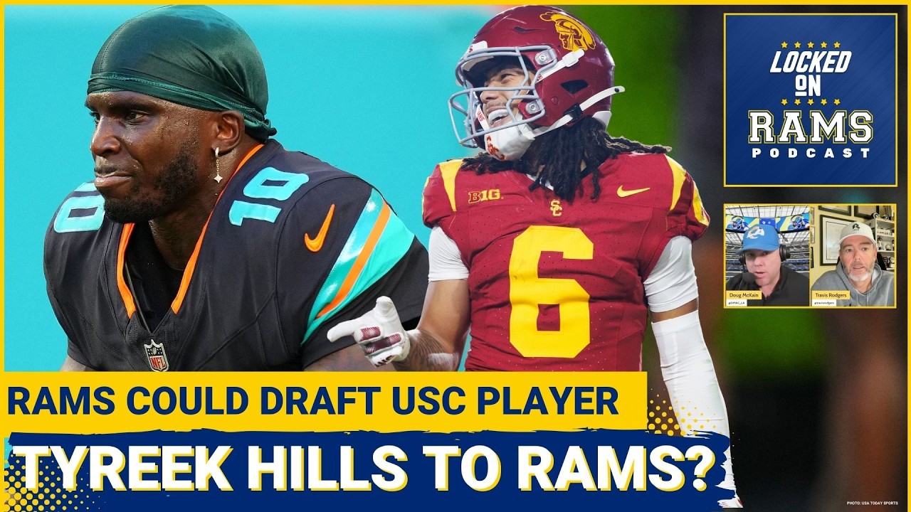 SHOCKING: Rams Could SHOCK NFL World by Adding Released Dolphins Players, Tereek Hill? USC WR to LA?