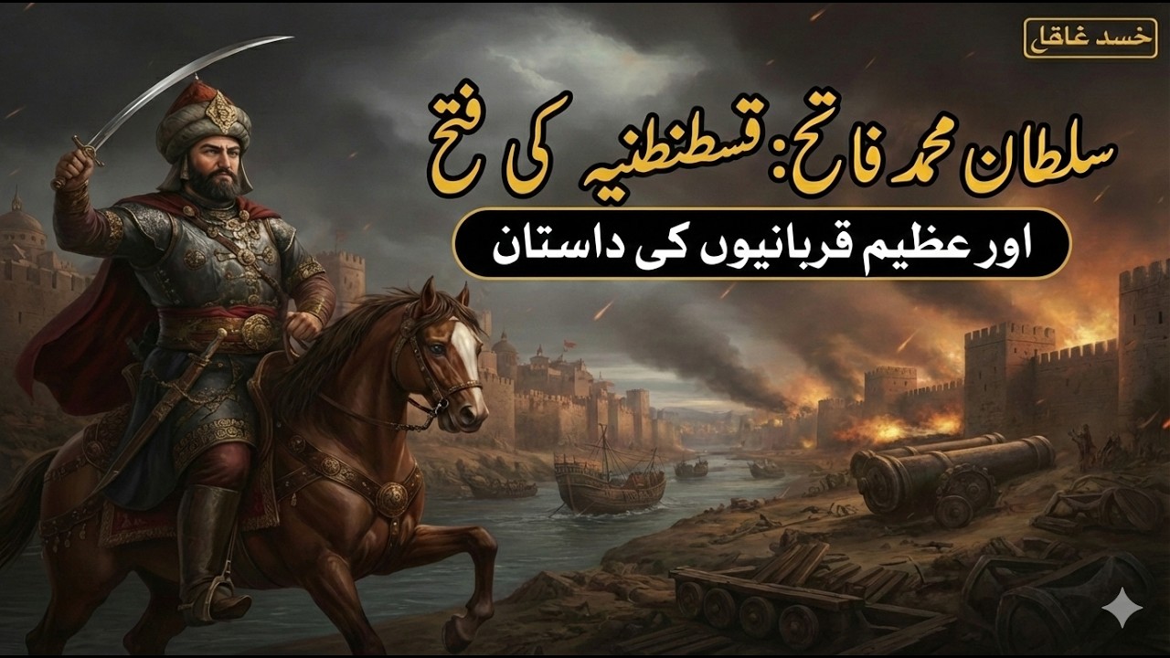 The Conquest of Constantinople: Story of Sultan Muhammad Fateh | قسطنطنیہ کی فتح اور سلطان محمد فاتح
