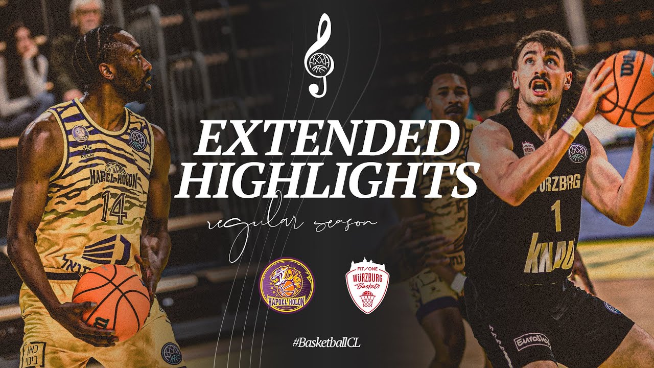 Hapoel Netanel Holon v FIT/One Würzburg Baskets | Full Game Highlights | #BasketballCL 2024-25