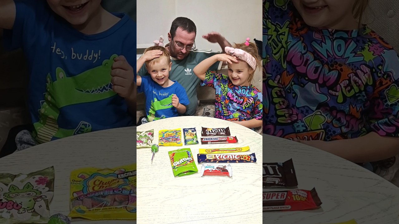 M&M  или Skittles, кто быстрее?! 😂🤯