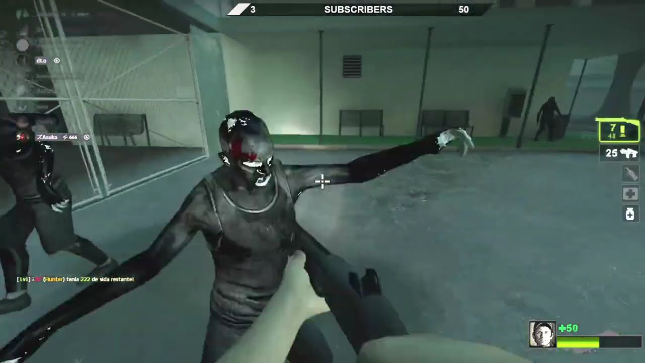 L4D2// Hago un mini torneo 1v1 y me enfrento al finalista
